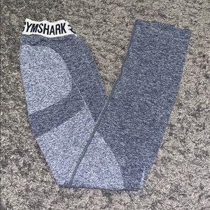 Gymshark flex leggings (blue sapphire marl)